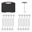 ProPlus Glow-in-the-dark rotspennen - 20 cm - Set van 20 - Inclusief haringtrekker