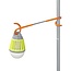 ProPlus Dubbelzijdige tentstokhaak - 26,5 cm - PVC coating - oranje