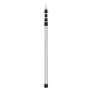 ProPlus Telescopische tentstok - 4-delig - Verstelbaar 83-230 cm - Geanodiseerd aluminium - Antislip profiel