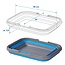 ProPlus Opvouwbare afwasteil - 16 liter - ruimtebesparend - siliconen - blauw/grijs