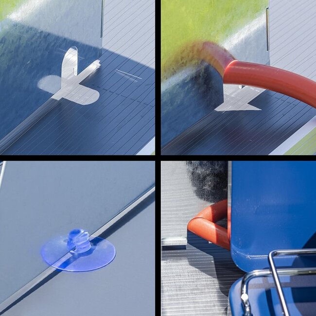 ProPlus Uitschuifbaar kookwindscherm - 3-delig - Verstelbaar 37-70 cm - Inclusief draagtas