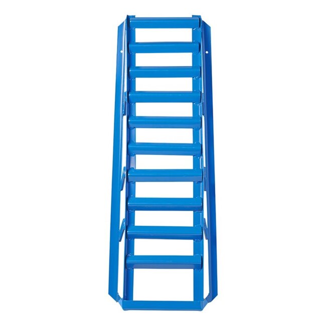 ProPlus Stalen oprijbrug - 1250 kg capaciteit - extra breed oploopvlak - 27,5 cm hoogte