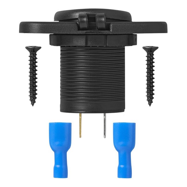 ProPlus USB snellader - dual poorten - inbouw - 12/24V - water- en stofdicht