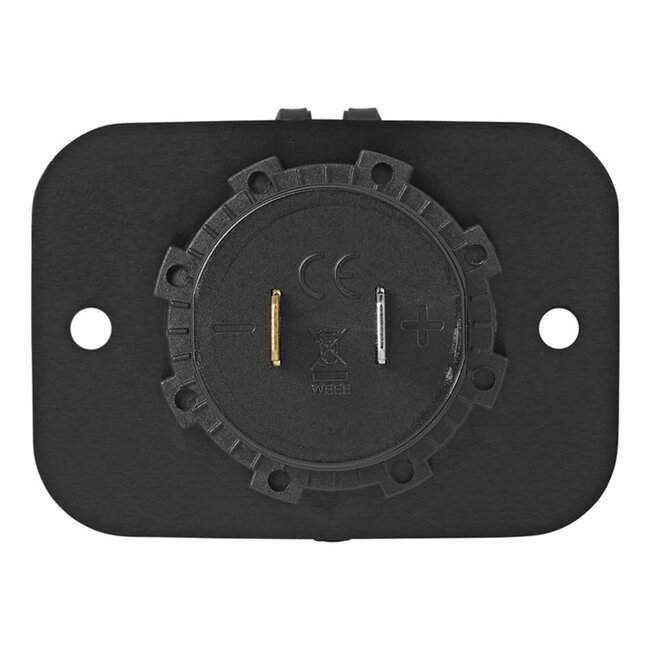 ProPlus USB snellader - dual poorten - inbouw - 12/24V - water- en stofdicht