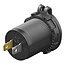 ProPlus Dual USB autolader - 36W - water- en stofdicht - 12/24V - Type A + C