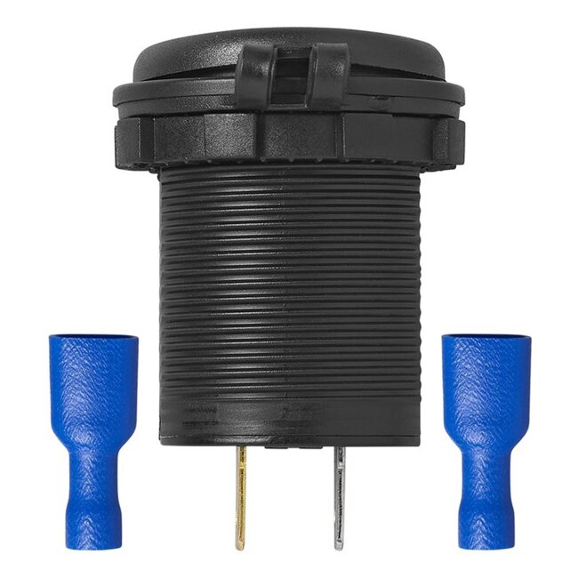 ProPlus Dual USB autolader - 36W - water- en stofdicht - 12/24V - Type A + C