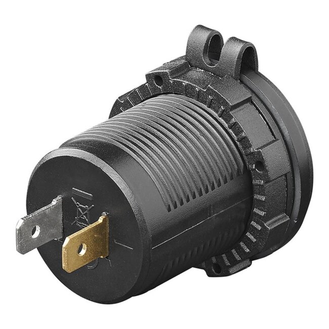 ProPlus Inbouw USB Type C Snellader - 2-weg - 12/24V - 3A - Voor Auto's