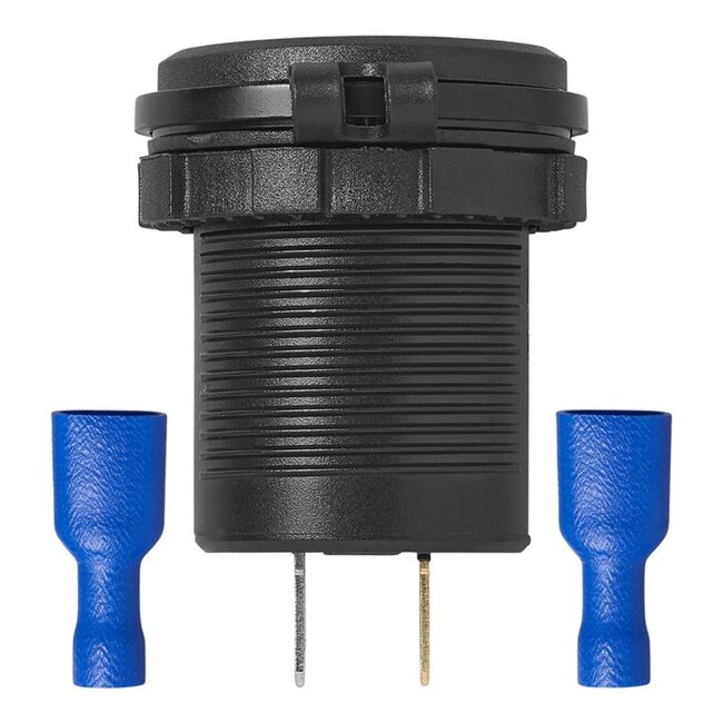 ProPlus Inbouw USB Type C Snellader - 2-weg - 12/24V - 3A - Voor Auto's