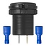 ProPlus Inbouw USB Type C Snellader - 2-weg - 12/24V - 3A - Voor Auto's
