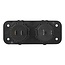ProPlus Inbouw kit - 12V stekkerdoos + USB snellader - Type A + C - 2-weg - 3A