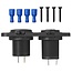 ProPlus Inbouw kit: 12V stekkerdoos + 2x USB snellader Type C - snel en efficiënt opladen