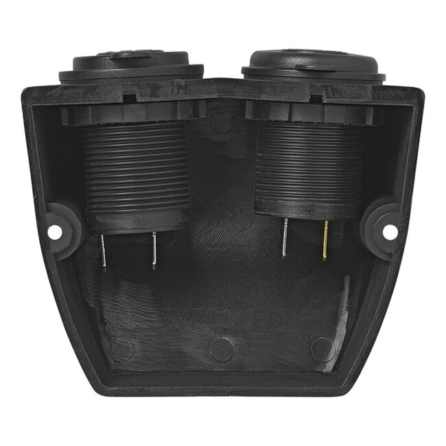 ProPlus Opbouw kit - 12V stekkerdoos + USB snellader - Type A + C - Inclusief schroeven en connectors