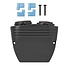 ProPlus Opbouw kit - 12V stekkerdoos + 2x USB snellader - Type C - Auto - 3A