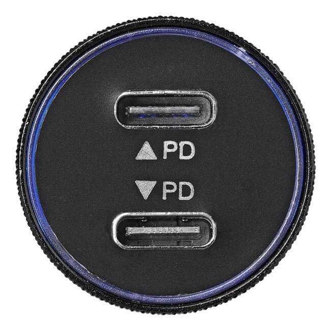 ProPlus Krachtige USB-C snellader - 60W - 3100mA - 12V/24V compatibel - Voor auto