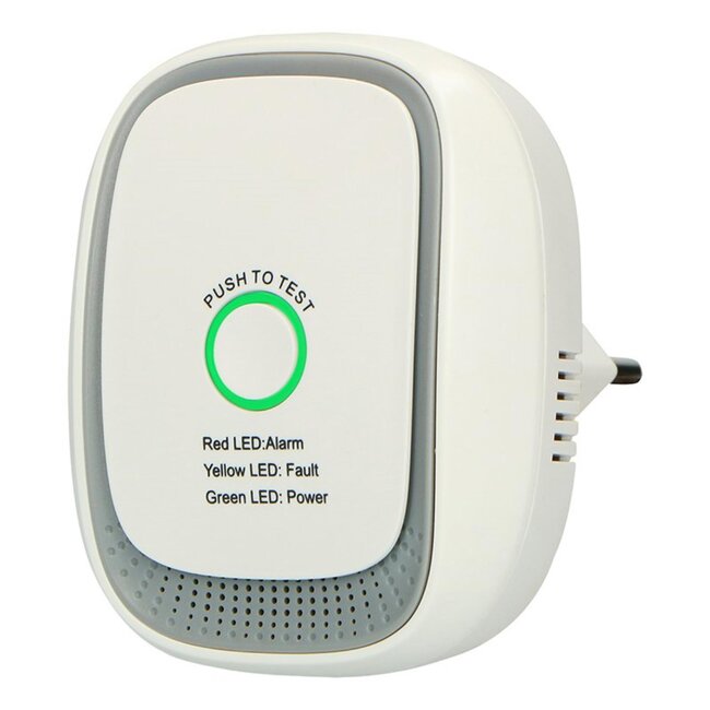 ProPlus Gasmelder - Plug & Play - Compact - Extra luid alarm - 79 x 68 x 78 mm