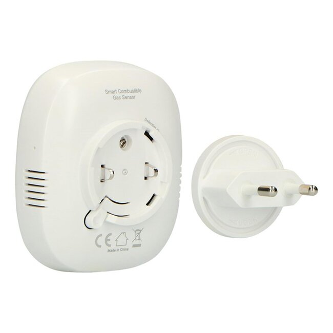ProPlus Gasmelder - Plug & Play - Compact - Extra luid alarm - 79 x 68 x 78 mm