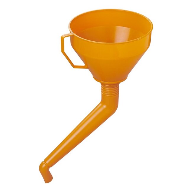 ProPlus Trechter met filter en elleboogtuit - 16 cm - Voor moeilijk bereikbare plaatsen