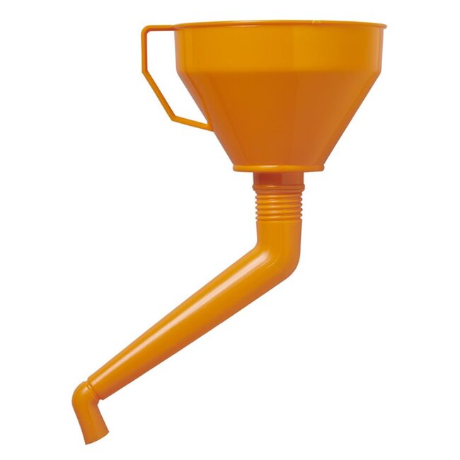 ProPlus Trechter met filter en elleboogtuit - 16 cm - Voor moeilijk bereikbare plaatsen