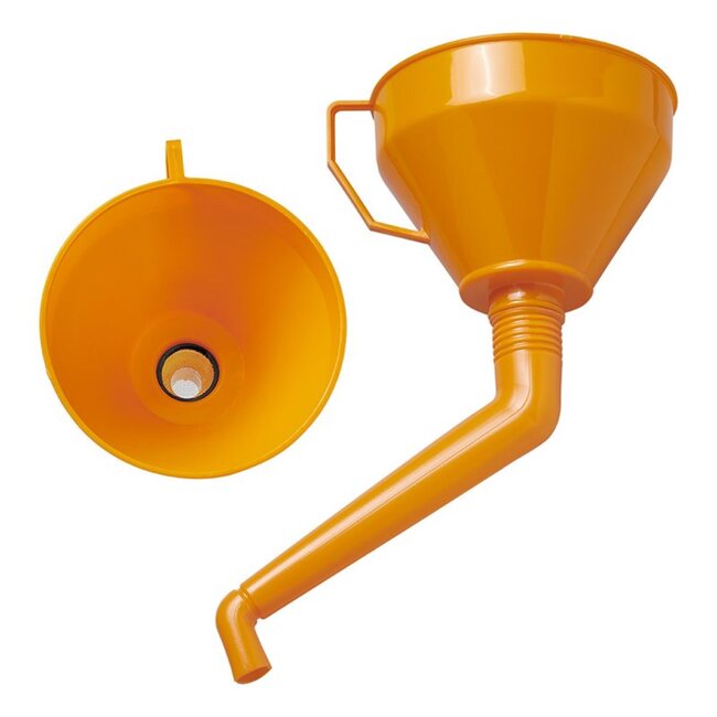 ProPlus Trechter met filter en elleboogtuit - 16 cm - Voor moeilijk bereikbare plaatsen