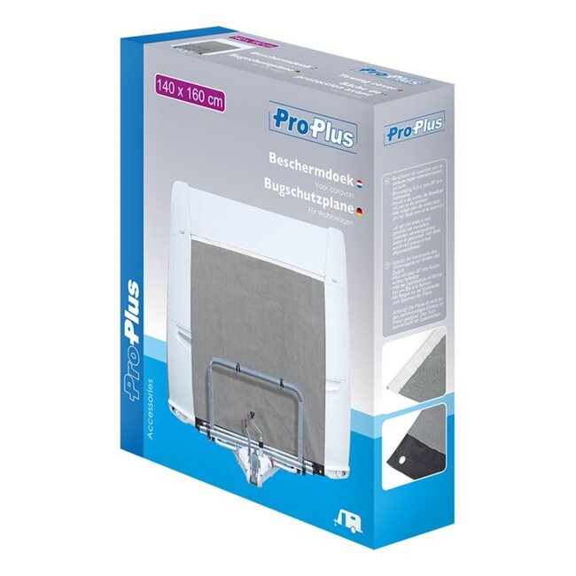 ProPlus Caravan frontbeschermer - Weerbestendig - 140x160 cm - Eenvoudige bevestiging