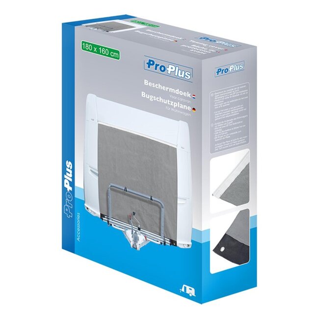 ProPlus Caravan beschermdoek - Weerbestendig - 180 x 160 cm - Eenvoudige bevestiging
