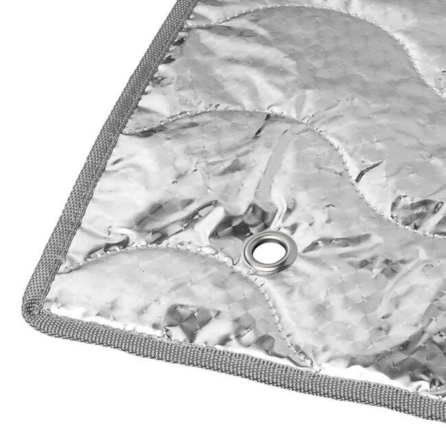 ProPlus Wielbeschermhoes - Reflecterend - 15-17 inch - Zilver - UV-bestendig - 64 x 68 cm