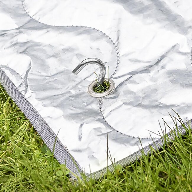 ProPlus Wielbeschermhoes - Reflecterend - 15-17 inch - Zilver - UV-bestendig - 64 x 68 cm