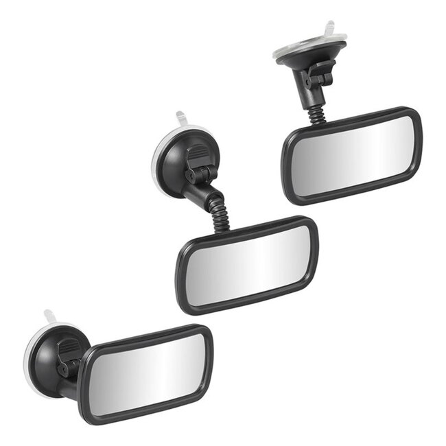 ProPlus Panorama achteruitkijkspiegel - flexarm 4 cm - breed zicht - eenvoudige montage