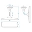 ProPlus Achteruitkijkspiegel - Flexarm en Zuignap - 164 x 55 mm - Compact en Verstelbaar