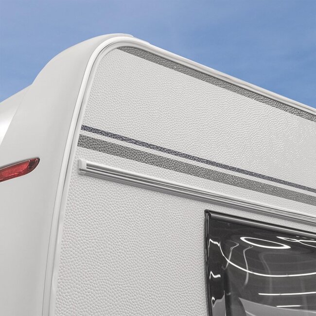 ProPlus Kederprofielbeschermer - Beschermt en Vergemakkelijkt - 12m - Wit PVC