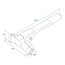 ProPlus Stuurslot - Veersluiting - Universele Pasvorm - Krasbescherming - Signaalkleur - 35 x 15,5 cm - Inclusief 2 Sleutels