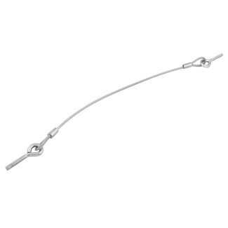 Topgear Klepscharnier - Gegalvaniseerd Staal - 450 mm - Voor Aanhangers