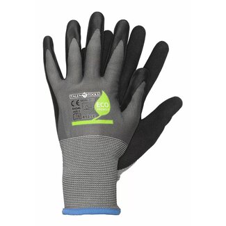 Talen Tools Werkhandschoenen – Gerecycled Polyester – Latexcoating – Maat L