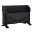 Benson Convector Heater - 750/1250/2000 Watt - 52 x 17 x 32,5 cm - Zwart