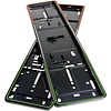 Alti Giri MONO Premium Kentekenplaathouders - Italiaanse Vlag Stijl Alti Giri MONO Premium Kentekenplaathouders - Italiaanse Vlag Stijl