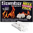 Samba Aanmaakblokjes - kerosine - snelle ontbranding - wit - 12 pakjes van 120 (1440 stuks) - barbecue, haard en kampvuur