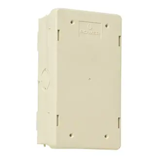 Power Universele lasdoos met deksel - veelzijdig, rechthoekig ontwerp voor wand- en plafondmontage