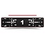 Alti Giri MONO Premium Kentekenplaathouders - Rode stijl - 2 Stuks