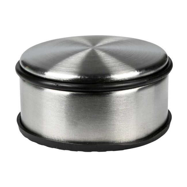 Benson Stijlvolle RVS deurstopper - 11 cm - zwaar en beschermend