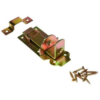 Benson Veilige en robuuste deurschuif - gegalvaniseerd ijzer - 100 mm