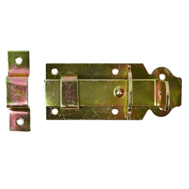 Benson Veilige en robuuste deurschuif - gegalvaniseerd ijzer - 100 mm