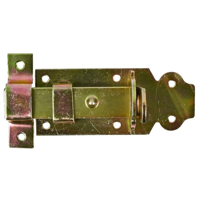 Benson Veilige en robuuste deurschuif - gegalvaniseerd ijzer - 100 mm