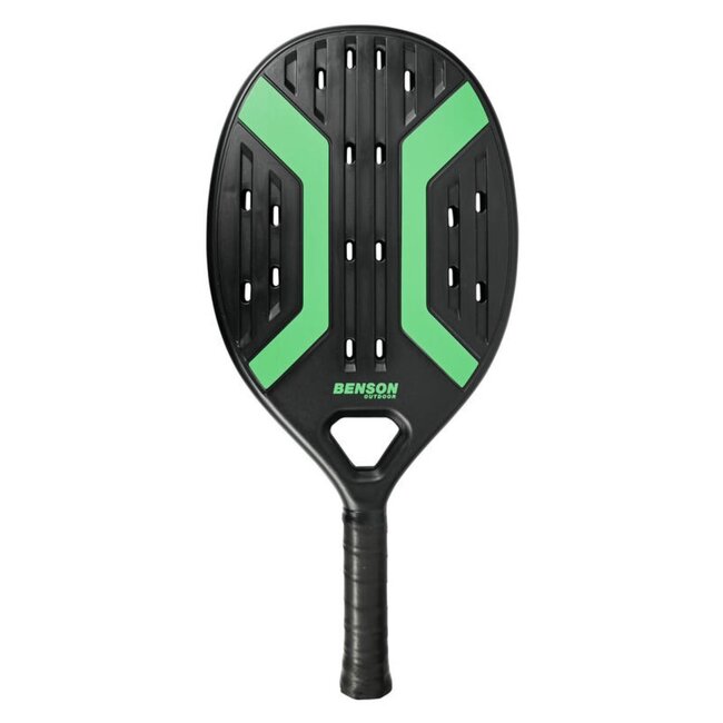 Benson Padel racket - Kracht en comfort - Perfecte grip - 49 cm - Zwart