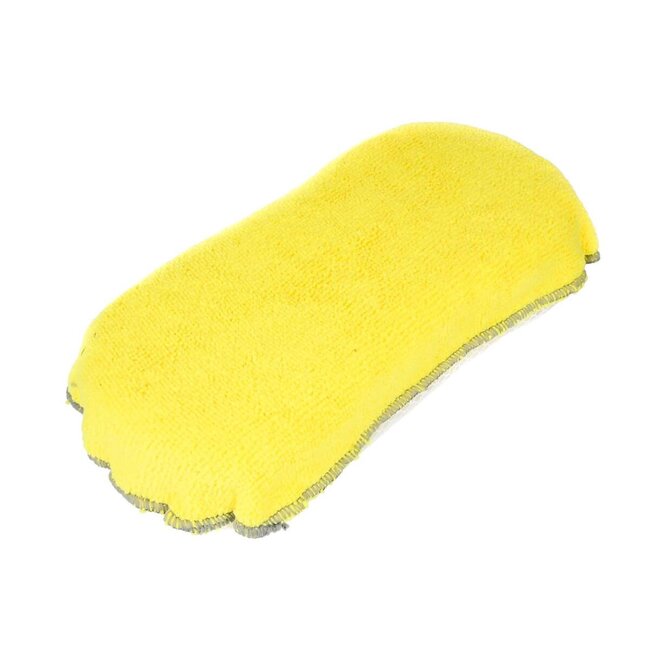 Benson Autospons 2-in-1 - Krasvrij - Efficiënt - 23,5 x 10,5 cm - Geel