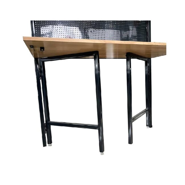 Benson Inklapbare werkbank - ruimtebesparend - stevig - 146x122 cm