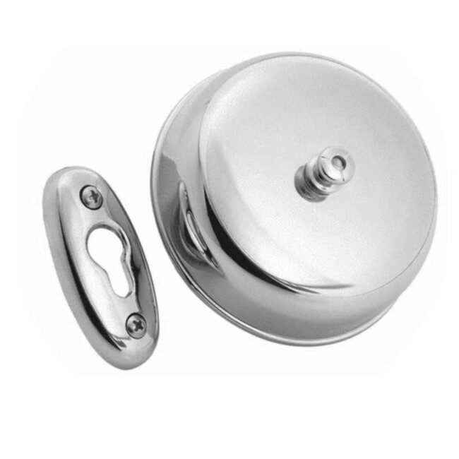 Benson Uittrekbare waslijn - compact - ruimtebesparend - 2 meter - chroom