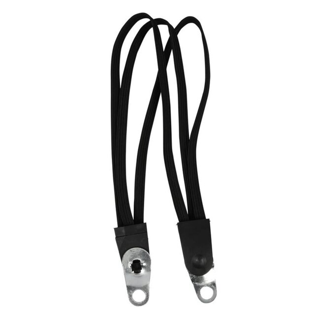 Benson Zwarte snelbinderset - universeel elastisch - 60 cm - duurzaam - stijlvol