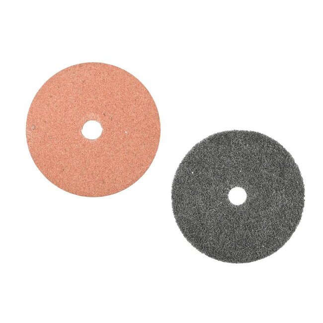 Hofftech Slijp- en schuurschijven - 75 mm - veelzijdig en duurzaam - set van 2 stuks