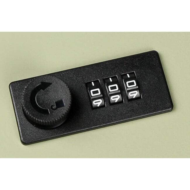 Stahlex Stalen sleutelkast - 20 haken - codeslot - compact en veilig