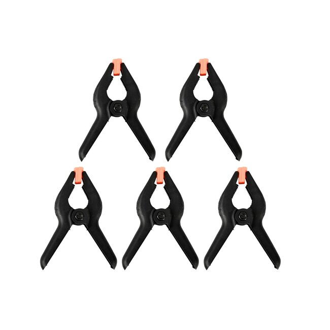 Benson Krachtige zeilklem - 75 mm - antislip handvatten - 5 stuks